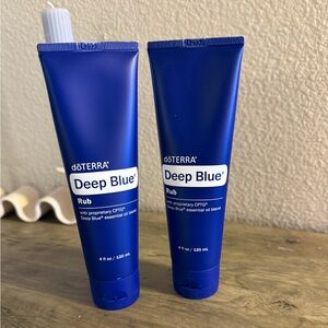 1 doTERRA Deep Blue Rub in Rich Blue Tube 4oz.
